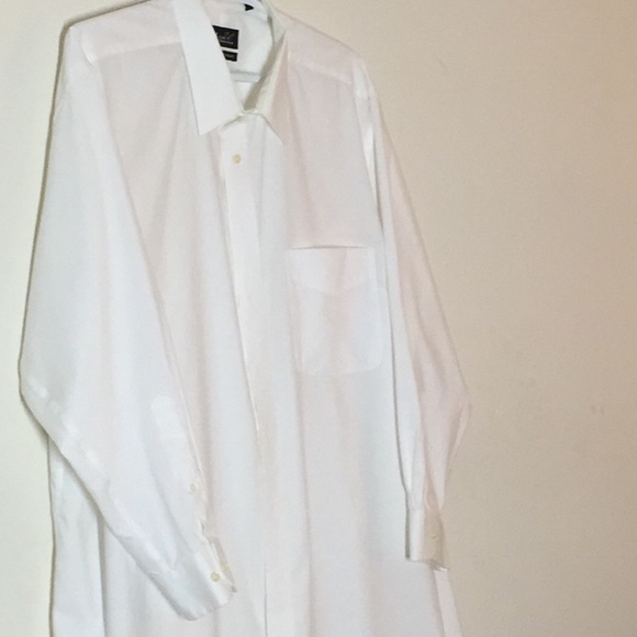 CM Gold White Button Down Long Sleeve Shirt - Picture 5 of 12